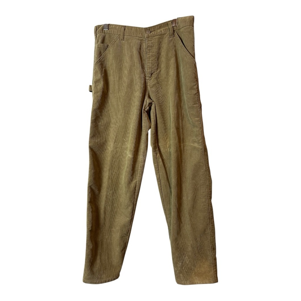 Vintage Levis Silvertab Pants Mens 34X34 Corduroy Carpenter Fit Loose Y2K